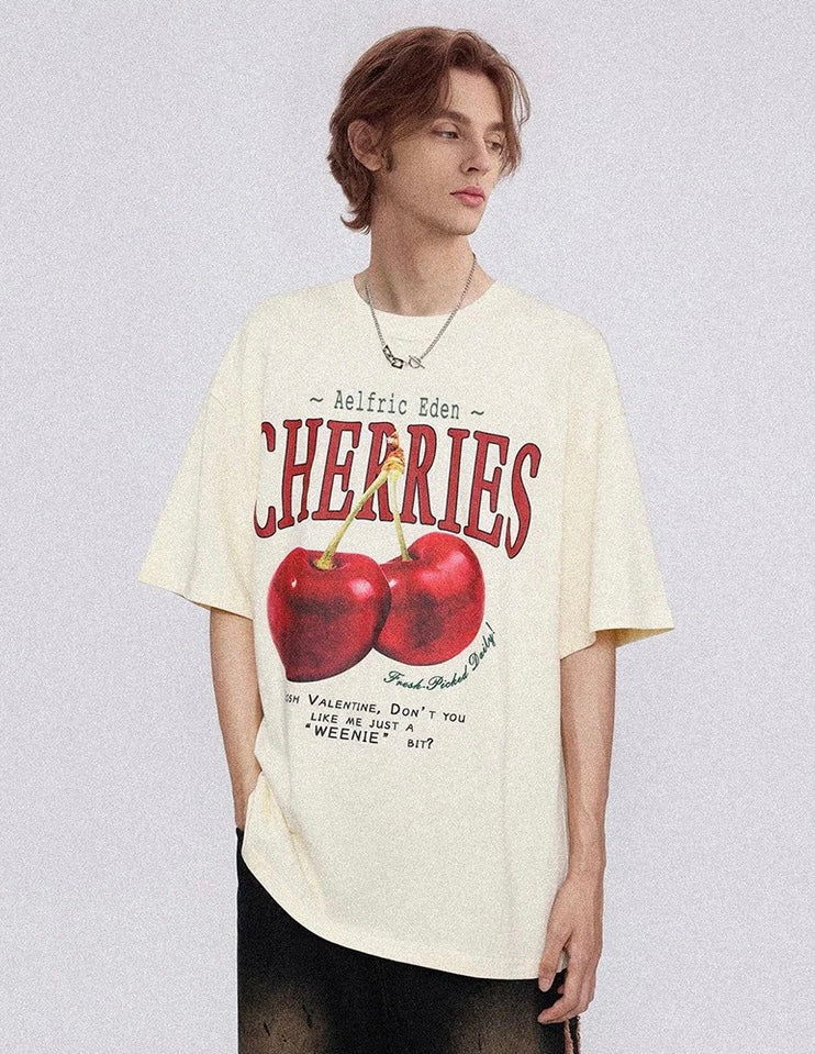 SOWHATON™ CHERRY TWINS UNISEX T-SHIRT