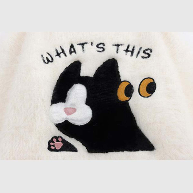 SOWHATON™ FUZZY CAT DESIGN KAZAK