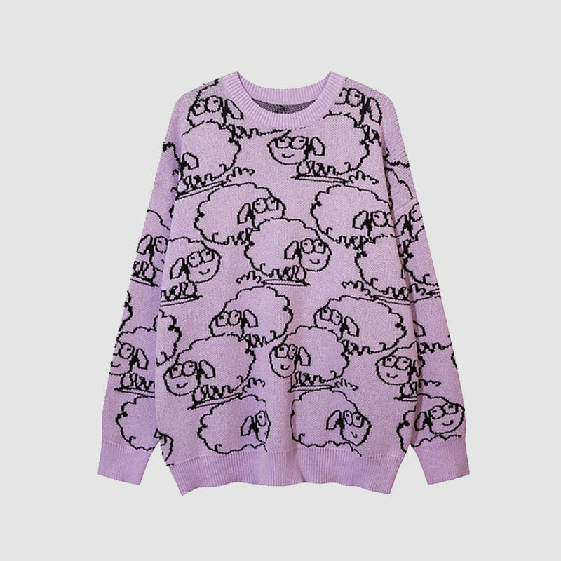 SOWHATON™ CARTOON SHEEP PATTERN KAZAK