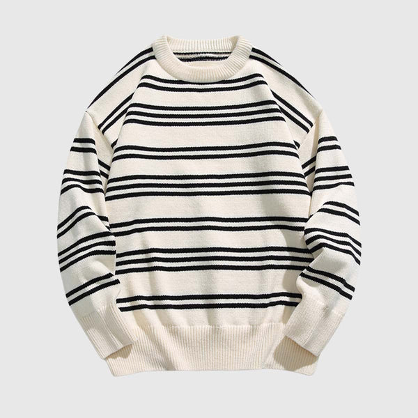 SOWHATON™ BOLD STRIPE KNIT KAZAK