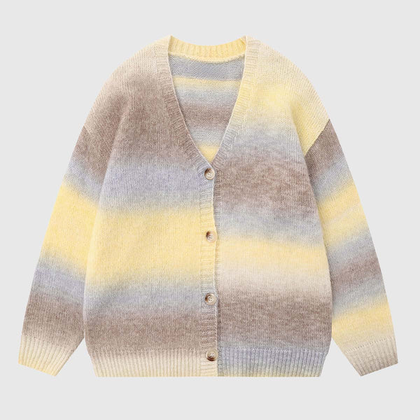 SOWHATON™ GRADIENT STRIPED KNIT HIRKA