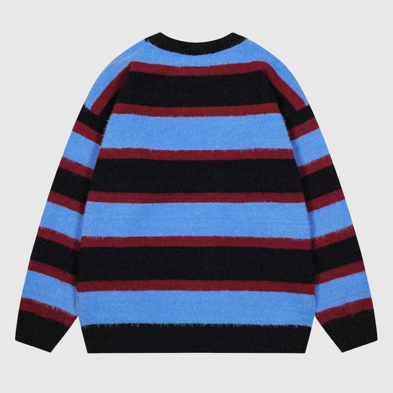 SOWHATON™ VINTAGE STRIPED KNIT KAZAK