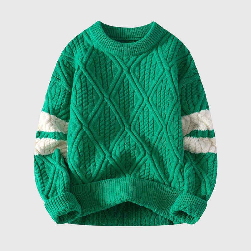 SOWHATON™ COLORBLOCK KNIT KAZAK