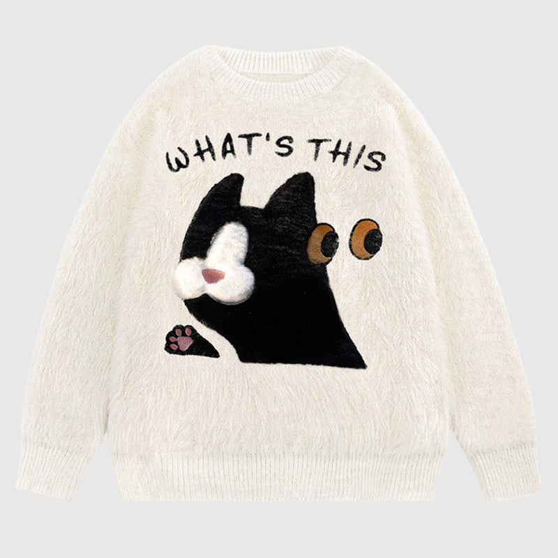 SOWHATON™ FUZZY CAT DESIGN KAZAK