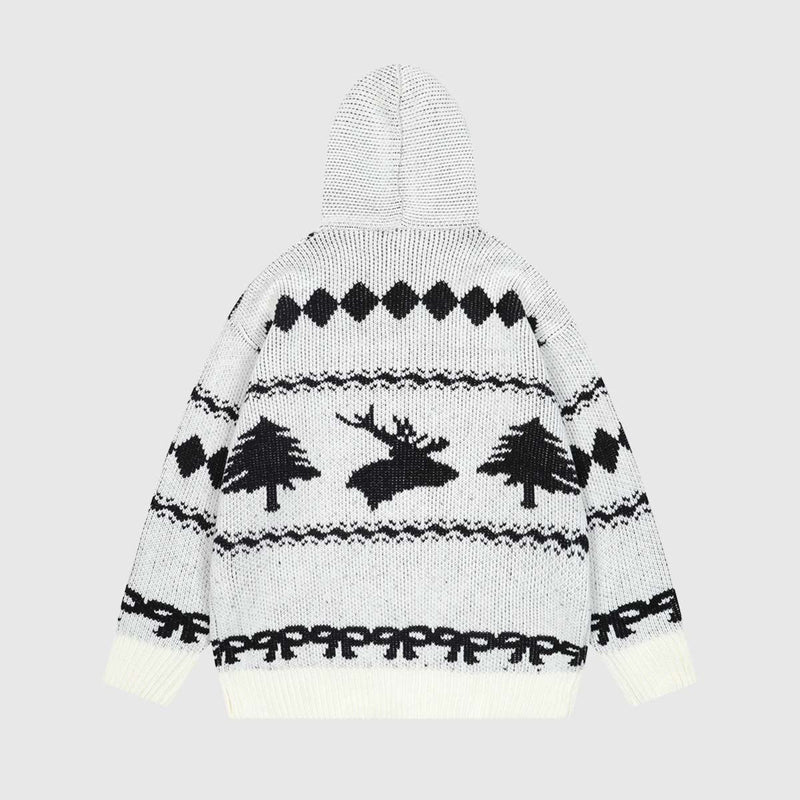 SOWHATON™ HOODED CHRISTMAS KNIT HIRKA