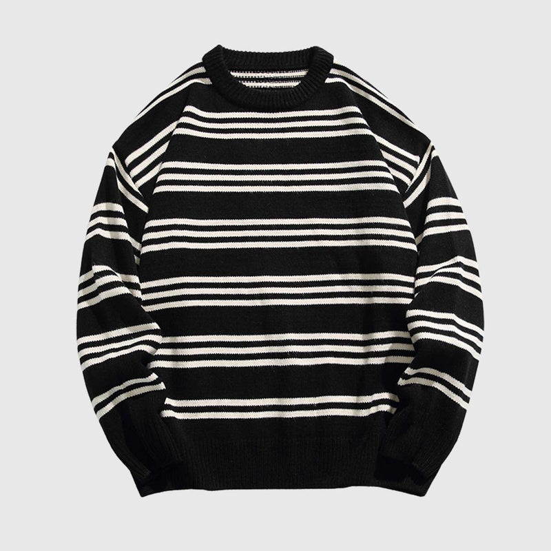 SOWHATON™ BOLD STRIPE KNIT KAZAK