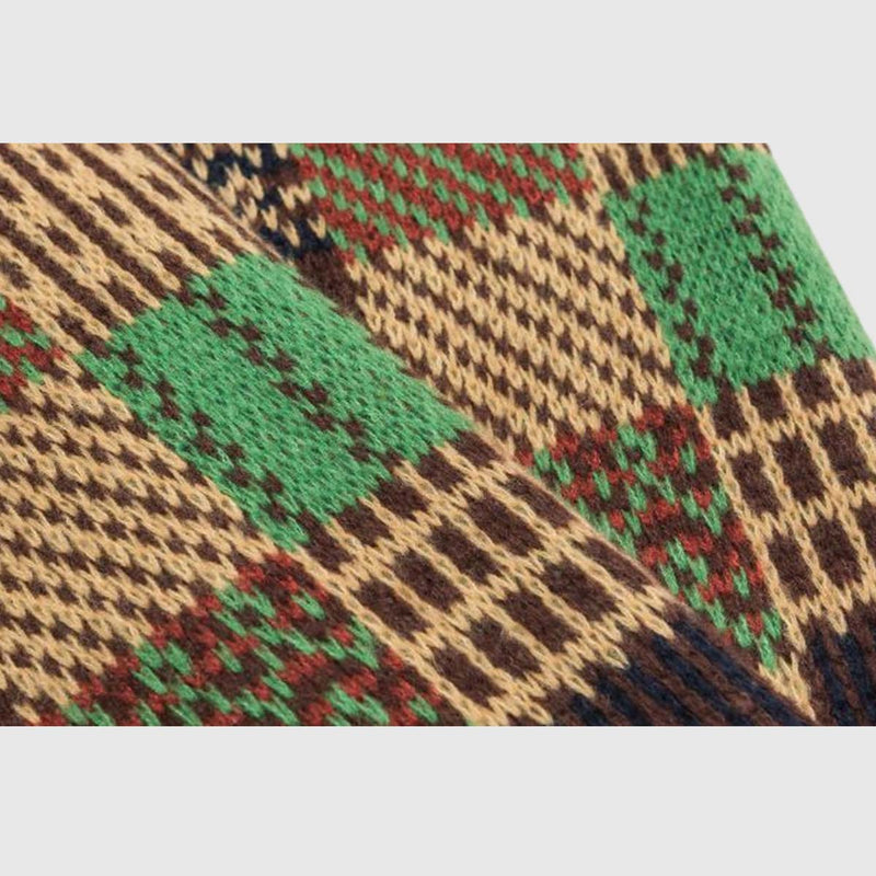 SOWHATON™ PATCHWORK KNIT KAZAK