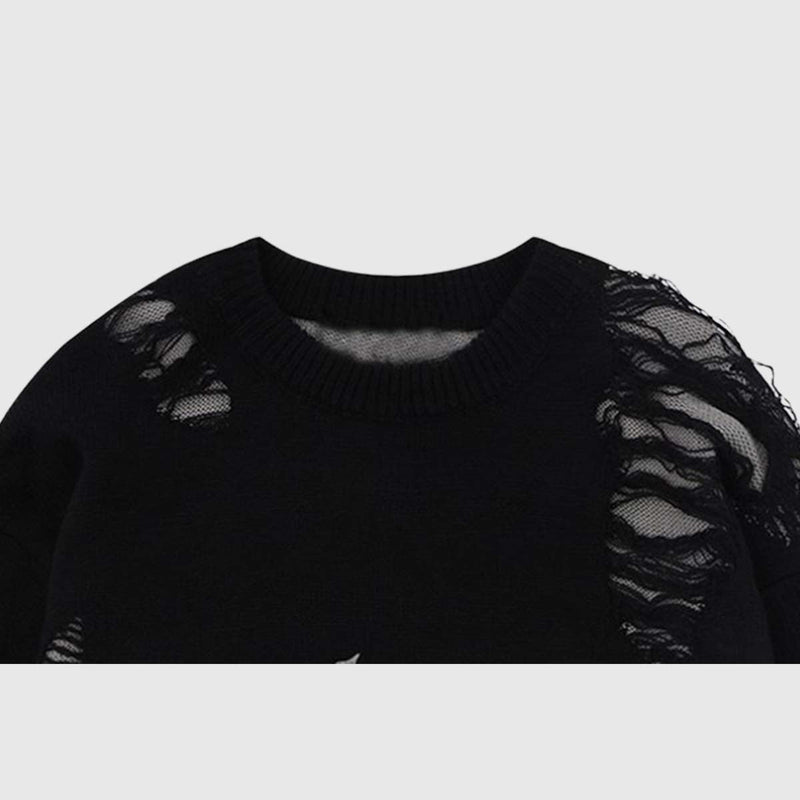 SOWHATON™ VINTAGE DISTRESSED KNIT KAZAK