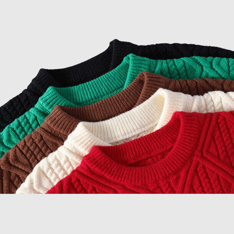 SOWHATON™ COLORBLOCK KNIT KAZAK