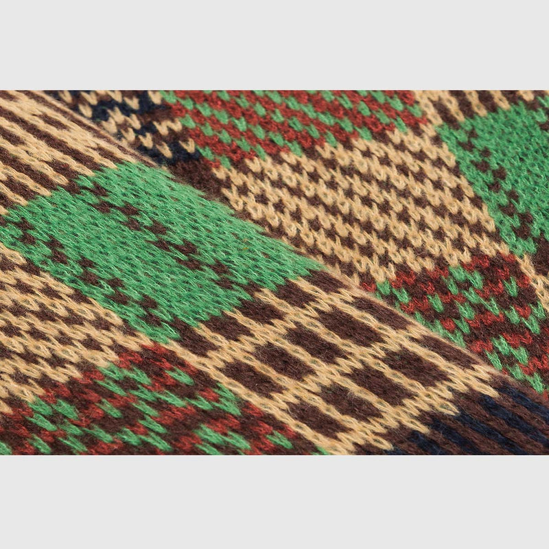 SOWHATON™ PATCHWORK KNIT KAZAK