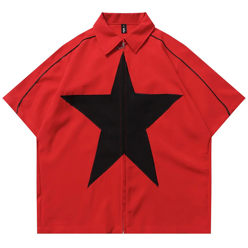 SOWHATON™ STAR SPLICING UNISEX GÖMLEK