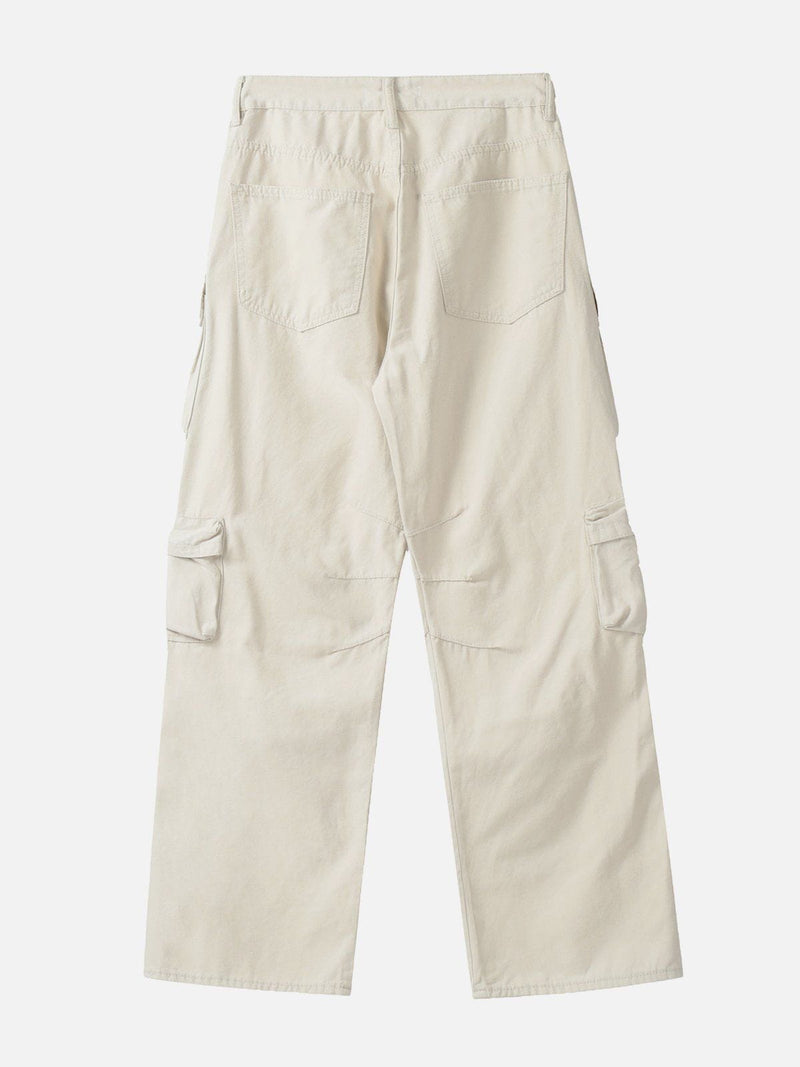 SOWHATON™ VINTAGE MULTI-POCKET CARGO PANTS