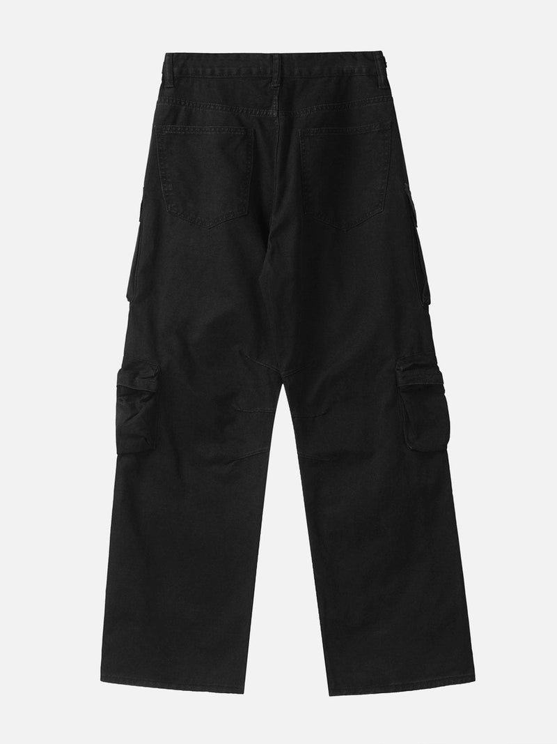 SOWHATON™ VINTAGE MULTI-POCKET CARGO PANTS